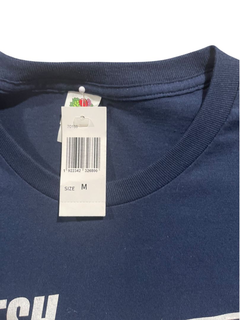 Medium Adult "Fresh Sarcasm Served Daily" New Tshirt Navy Blue