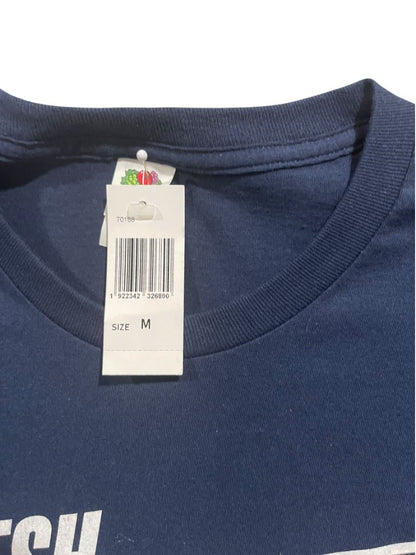 Medium Adult "Fresh Sarcasm Served Daily" New Tshirt Navy Blue