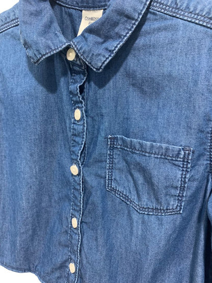 Size 7 (7A) OshKosh B'Gosh Girls Youth Tulle Denim Remix Dress
