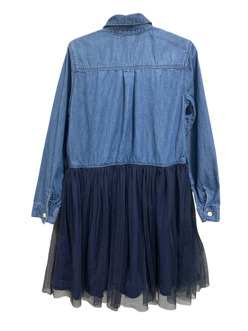 Size 7 (7A) OshKosh B'Gosh Girls Youth Tulle Denim Remix Dress