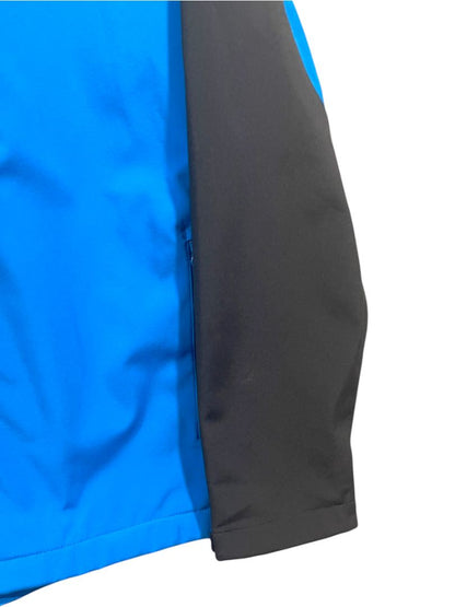 Size 2XL Stormtech Performance Mens Blue Black Fleece Lined Jacket Waterproof