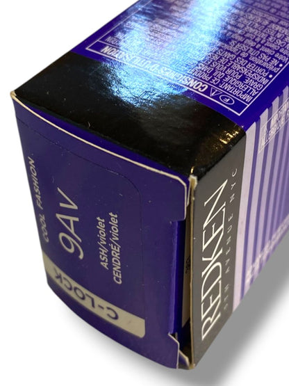 Redken New Cool Fashion 9Av Ash Violet Advanced Performance Color Cream 2.1oz
