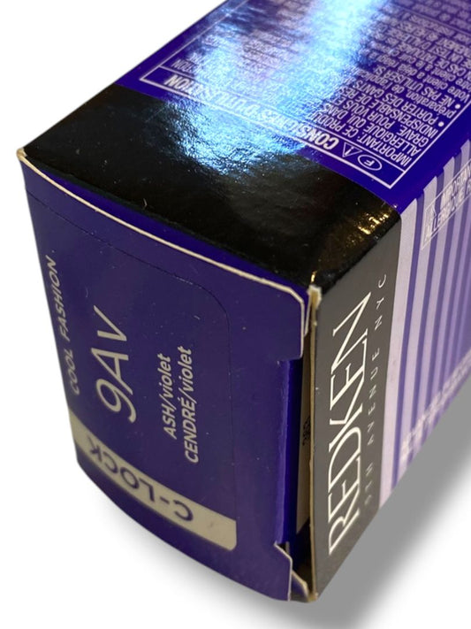 Redken New Cool Fashion 9Av Ash Violet Advanced Performance Color Cream 2.1oz