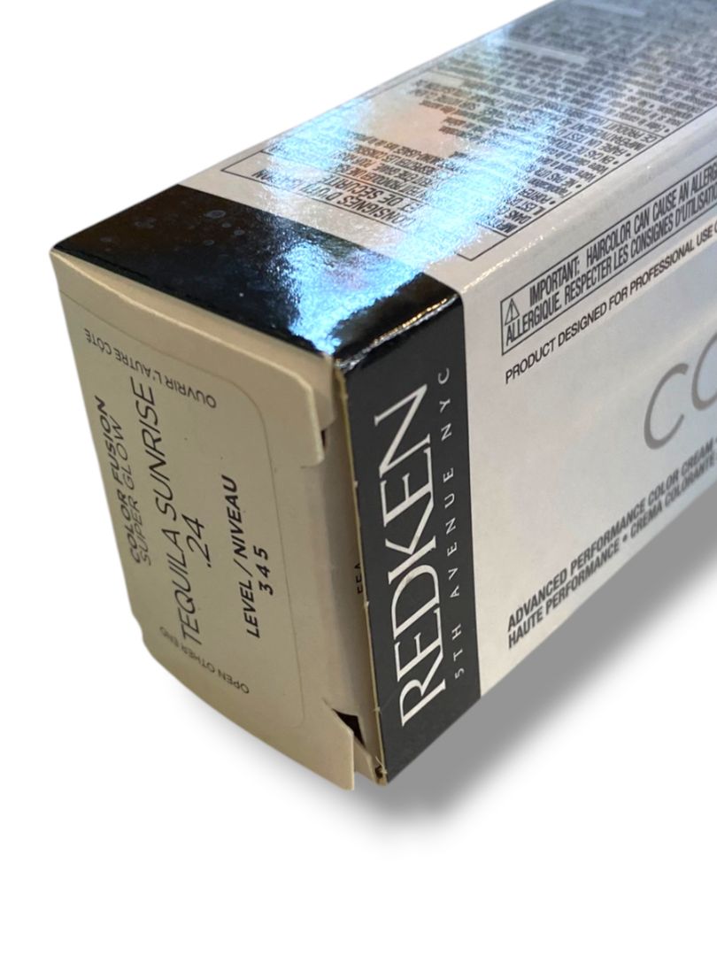 Redken New Color Fusion Super Glow Tequila Sunrise .24 2.1oz Advanced Performance Cream