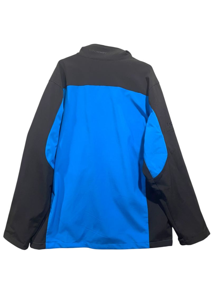 Size 2XL Stormtech Performance Mens Blue Black Fleece Lined Jacket Waterproof