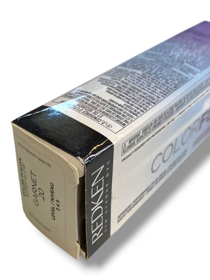 Redken New Color Fusion Super Glow Garnet .20 2.1oz Advanced Performance Cream