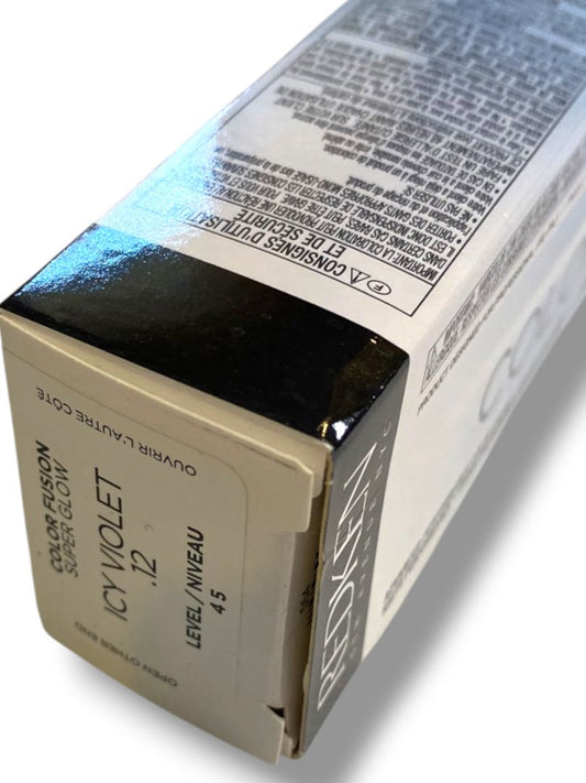 Redken New Color Fusion Super Glow Icy Violet .12 2.1oz Advanced Performance Cream