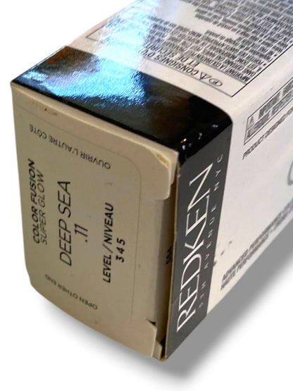 Redken New Color Fusion Super Glow Deep Sea .11  2.1oz Advanced Performance Cream
