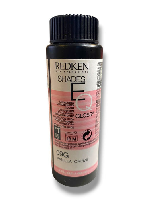 Redken New Shades EQ Gloss Equalizing Conditioner 09G Vanilla Creme 2oz