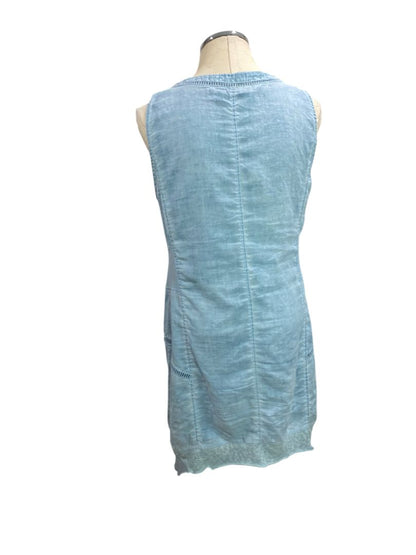 Medium Soft Surroundings Blue Ocean Fade Tunic Dress Boho Style