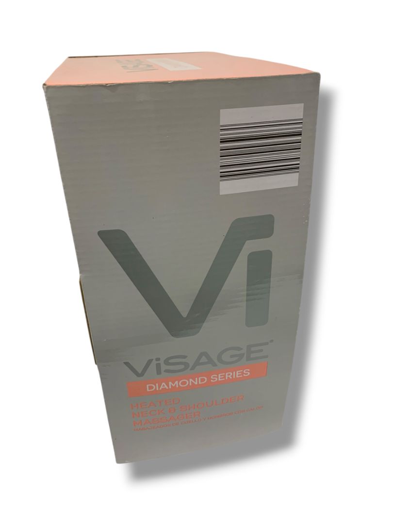 New Visage Diamond Series Heated Neck Shoulder Massager Battery Operated