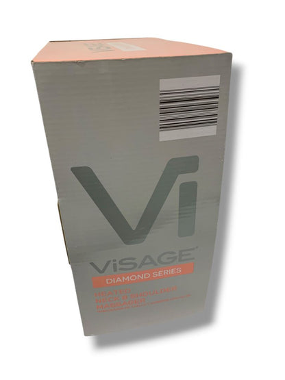 New Visage Diamond Series Heated Neck Shoulder Massager Battery Operated
