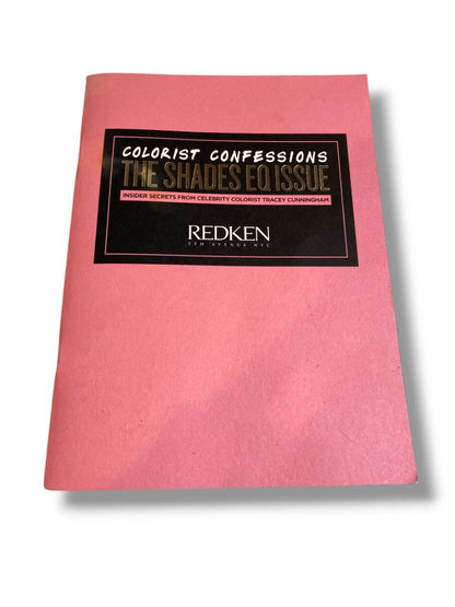 Redken Colorist Confessions The Shades EQ Issue Tracey Cunningham Booklet