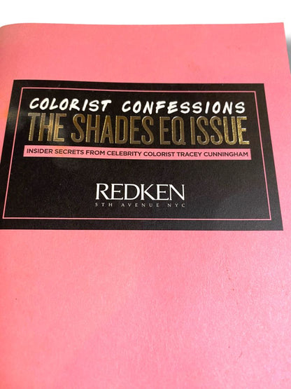 Redken Colorist Confessions The Shades EQ Issue Tracey Cunningham Booklet
