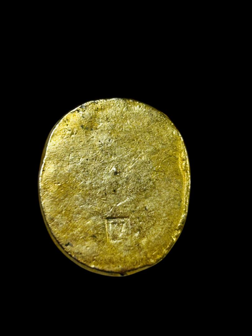 Vintage “V” Vilmain Gold Plated Guardian Angel Pocket Coin Token 1"