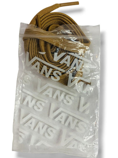 New Vans Brown Shoelaces Replacement 34" Flat String Lace