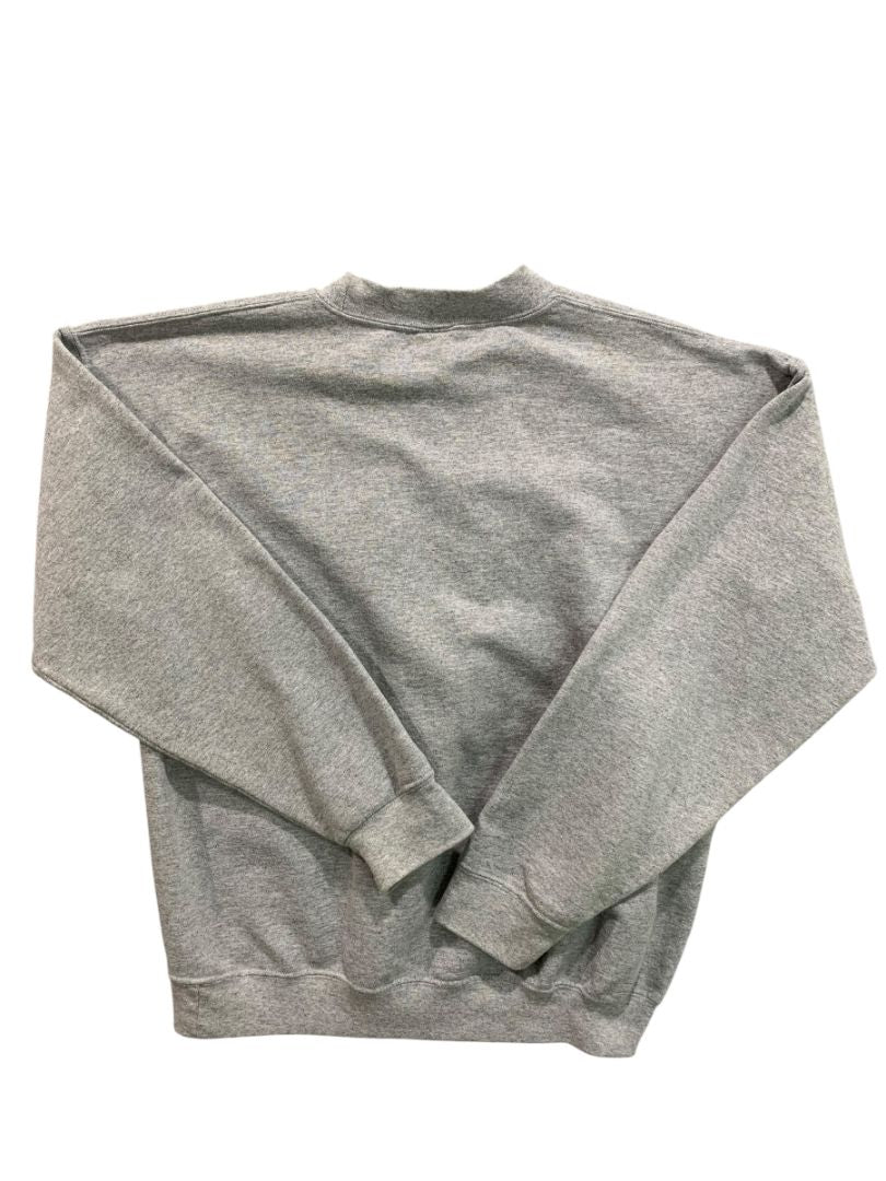 Large Sea Isle City New Jersey Embroidered Gray Adult Sweatshirt Gildan
