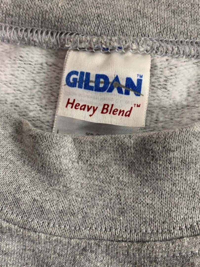 Large Sea Isle City New Jersey Embroidered Gray Adult Sweatshirt Gildan