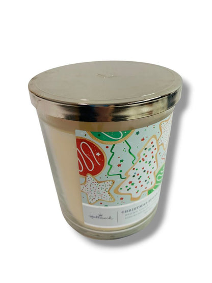 Hallmark Christmas Sugar Cookie 3 Wick Jar Candle New Brown Sugar and Vanilla Bean