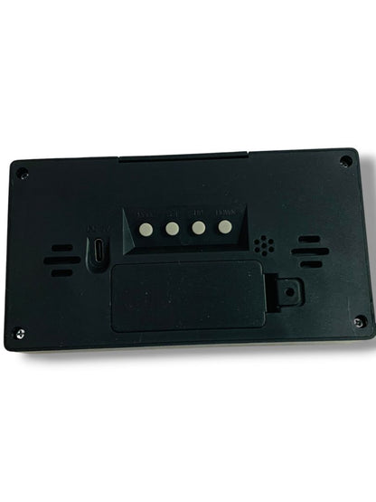 True Value New Weather Clock Temperature Humidity Sleep Alarm and Date Battery Operated