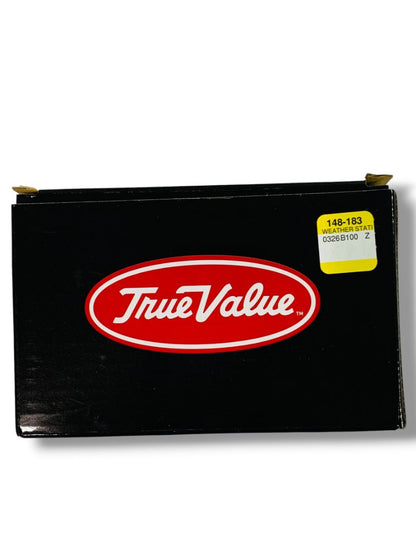 True Value New Weather Clock Temperature Humidity Sleep Alarm and Date Battery Operated