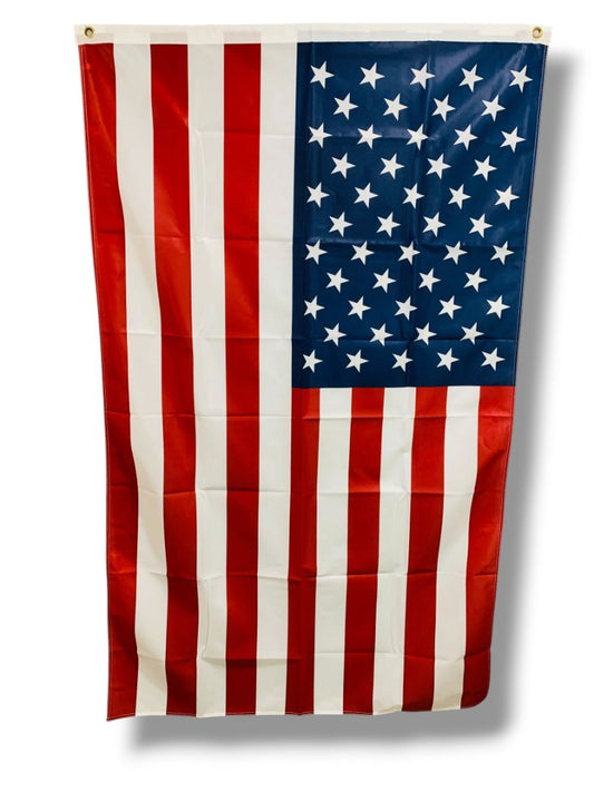 New American Flag USA 36.5" x 57" Metal Grommets Polyester Fabric