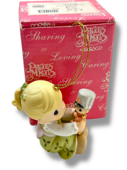 2001 Enesco Precious Moments Ornaments "May Your Christmas Begin with a Bang" 877441