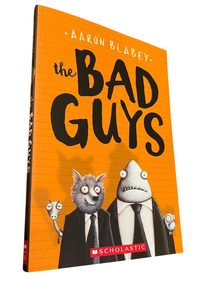 Lot of 7 The Bad Guys Paperback Books #1-6 & 19 Aaron Blabey