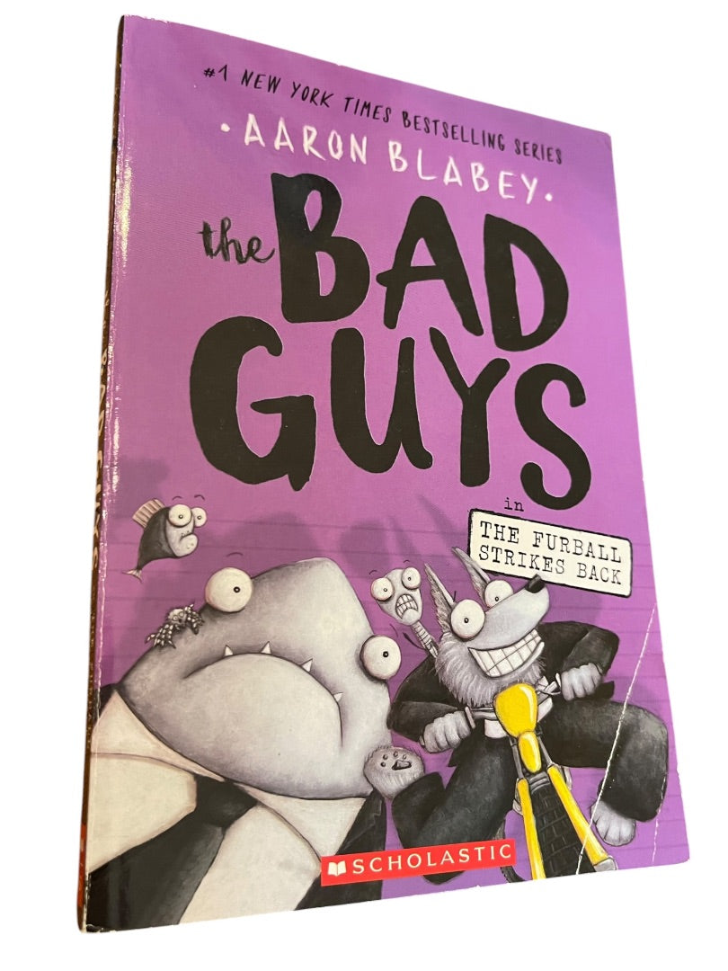 Lot of 7 The Bad Guys Paperback Books #1-6 & 19 Aaron Blabey