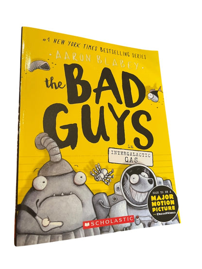Lot of 7 The Bad Guys Paperback Books #1-6 & 19 Aaron Blabey