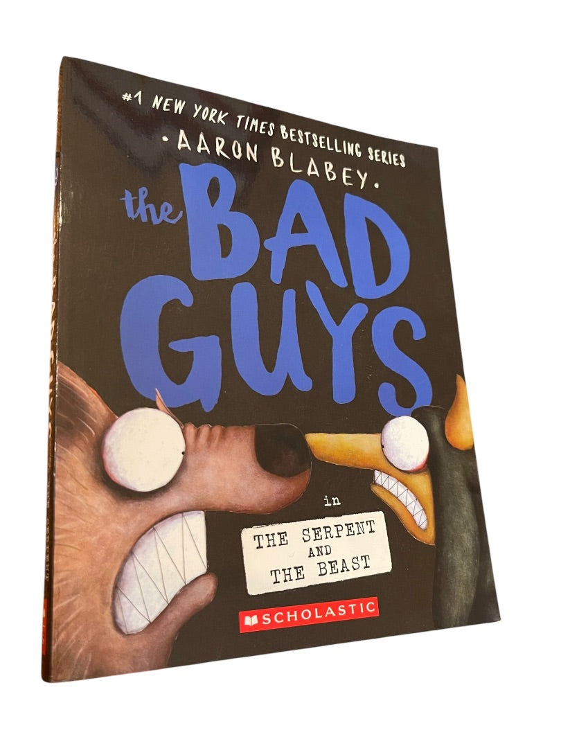 Lot of 7 The Bad Guys Paperback Books #1-6 & 19 Aaron Blabey