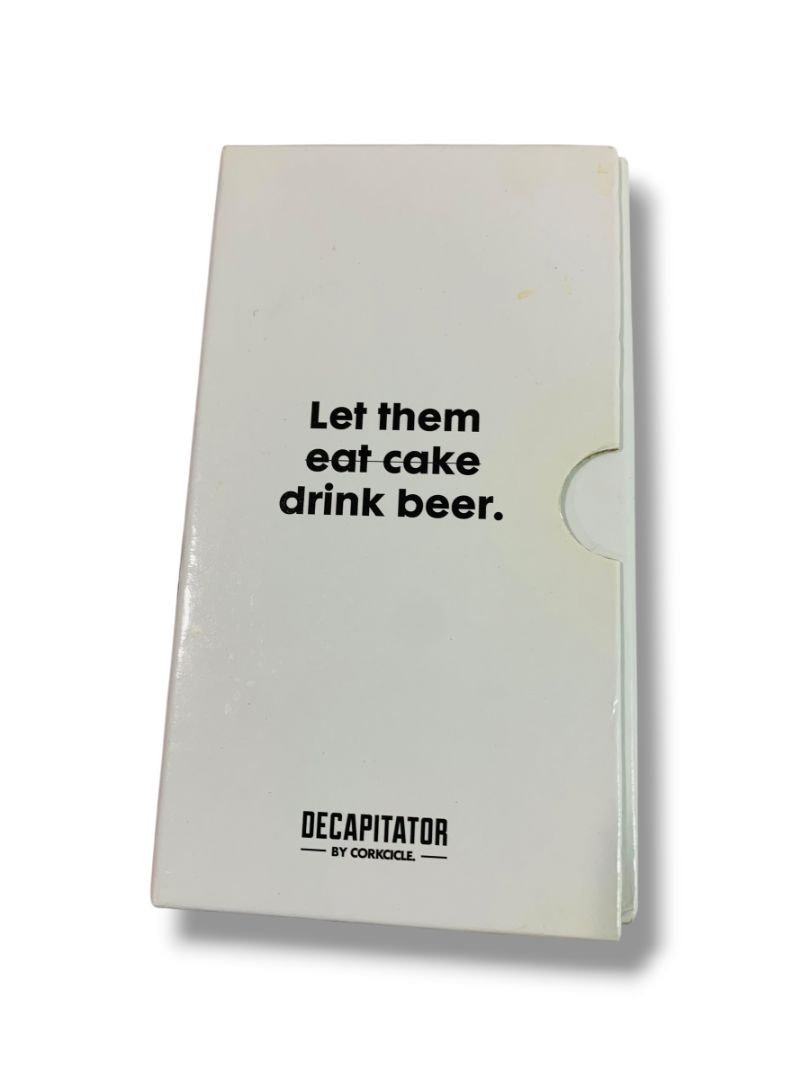 Corkcicle Decapitator Bottle Opener Matte Black in Box