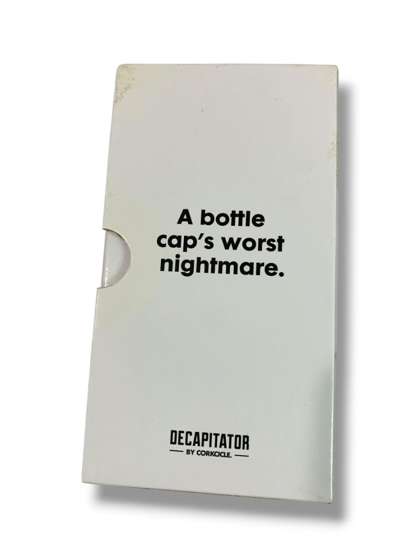 Corkcicle Decapitator Bottle Opener Matte Black in Box