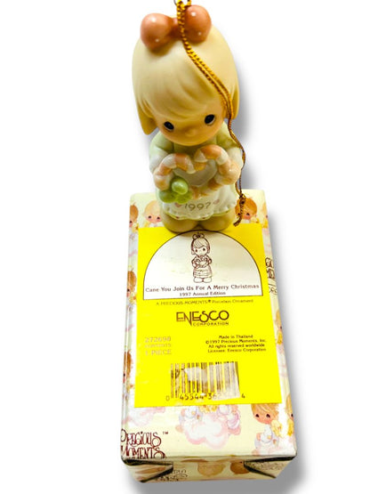 1997 Enesco Precious Moments Ornament "Can You Join Us . . ." #272698