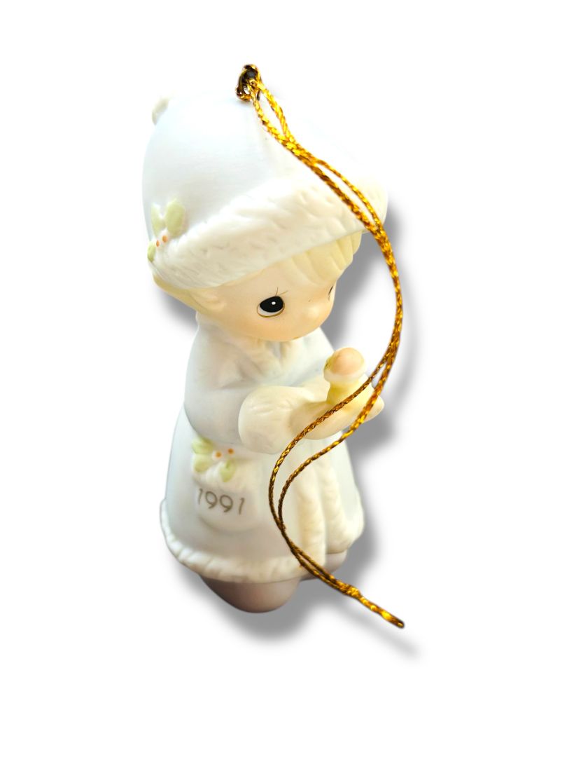 1991 Precious Moments Ornament "May Your Christmas Be Merry" #524174