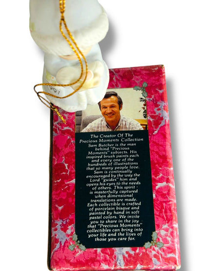1991 Precious Moments Ornament "May Your Christmas Be Merry" #524174