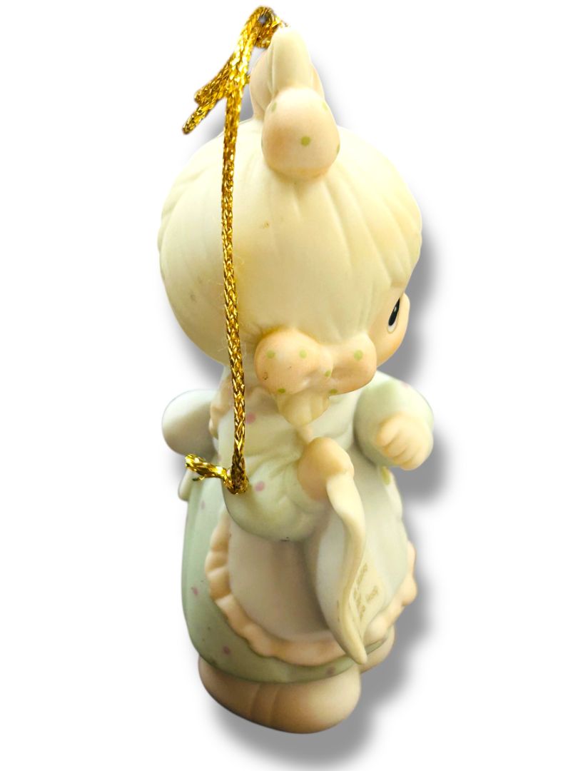 Dated 1992 Enesco Precious Moments Ornament But the Greatest of These is Love 527696