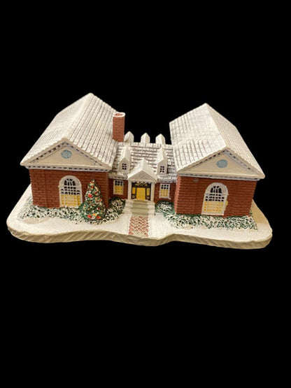 1989 Rhodes Studios Rockwells Main Street The Library Fifth in Series