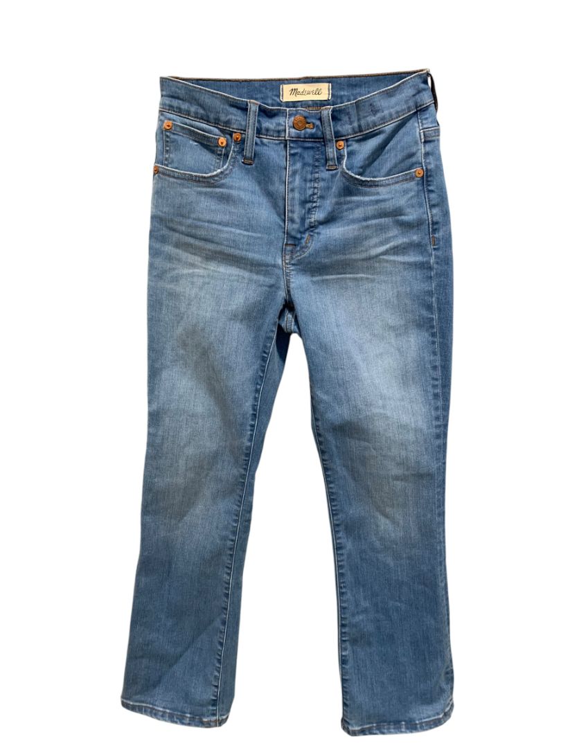 Size 24 Madewell Womens Jeans Cali Demi-Boot Denim 26" Inseam
