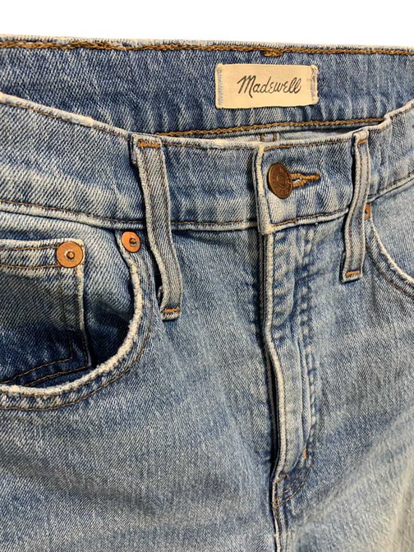 Size 25 Madewell Womens Jeans Classic Straight Leg Denim