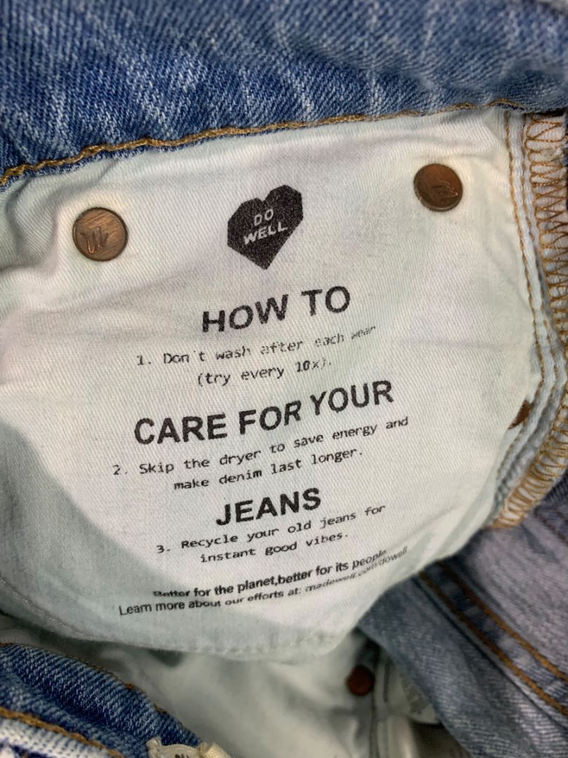 Size 25 Madewell Womens Jeans Classic Straight Leg Denim