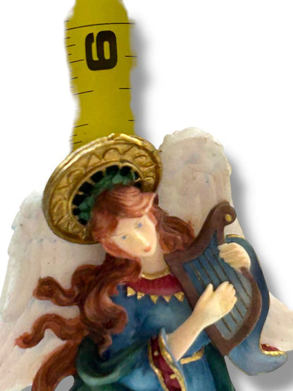 Lenox Angel of Glory Holding Harp Christmas Ornament 5.5"