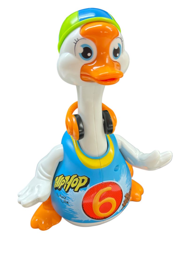 PlayWorld Dancing Hip Hop Goose Development Musical Toy 8"