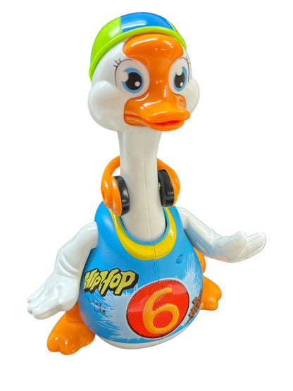 PlayWorld Dancing Hip Hop Goose Development Musical Toy 8"