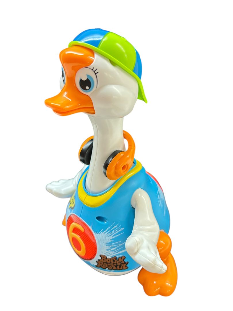 PlayWorld Dancing Hip Hop Goose Development Musical Toy 8"
