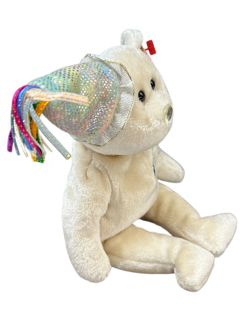 Ty Beanie Baby JUNE the Birthday Teddy Bear Vintage Plush Stuffed Animal Toy