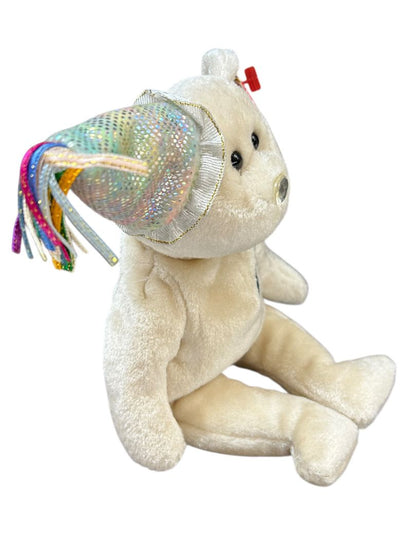 Ty Beanie Baby JUNE the Birthday Teddy Bear Vintage Plush Stuffed Animal Toy