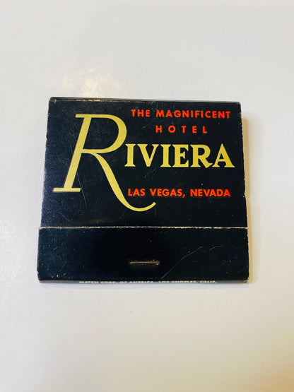 Vintage Hotel Riviera Matchbook Las Vegas NV The Magnificent