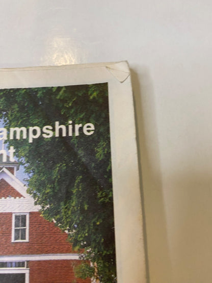 1992 AAA Main New Hampshire Vermont Foldable Map 92-3