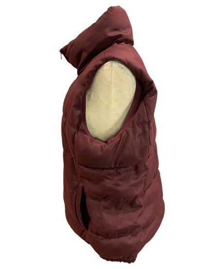 Size XL Old Navy Womens Puffer Coat Jacket Merlot Color Full Zip